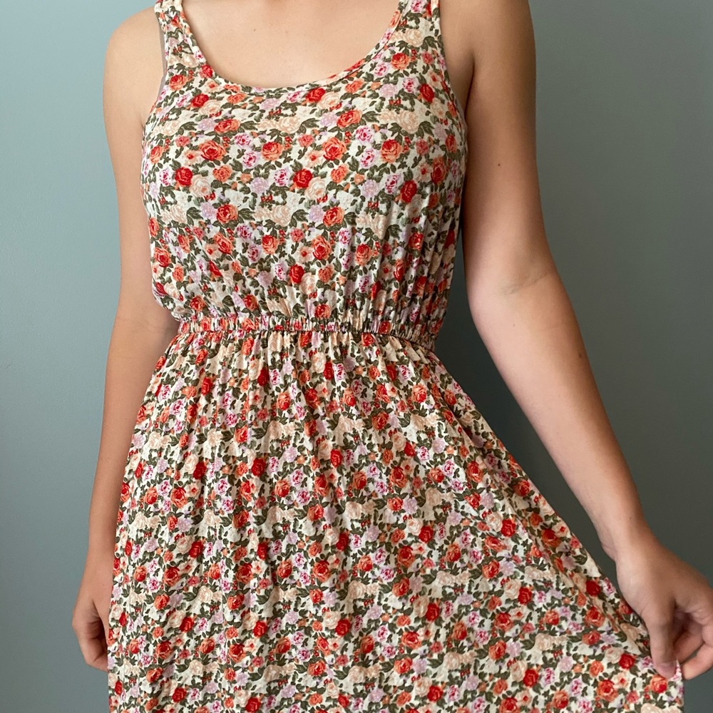 Floral Strappy Dress